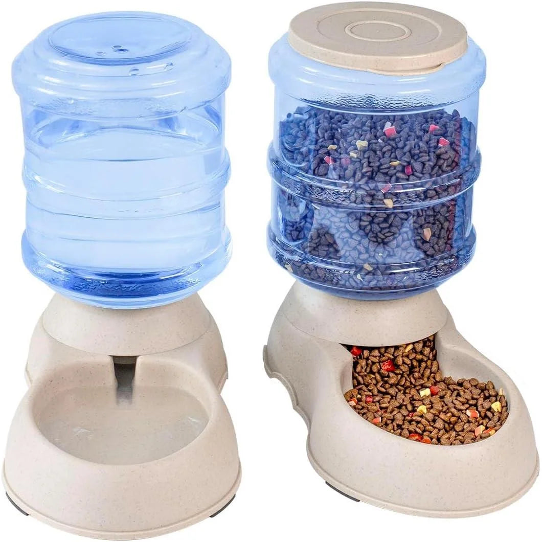 3.75L Automatic Pets Feeder Food Water Dispenser Detachable Cats Dogs Puppy Feeding Machine ,Pets Feeder, Pets Food Dispenser